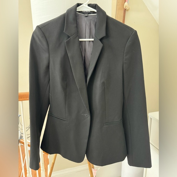 Express Women’s Blazer with One Button - Picture 2 of 5